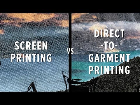 DTG ou Serigrafia?