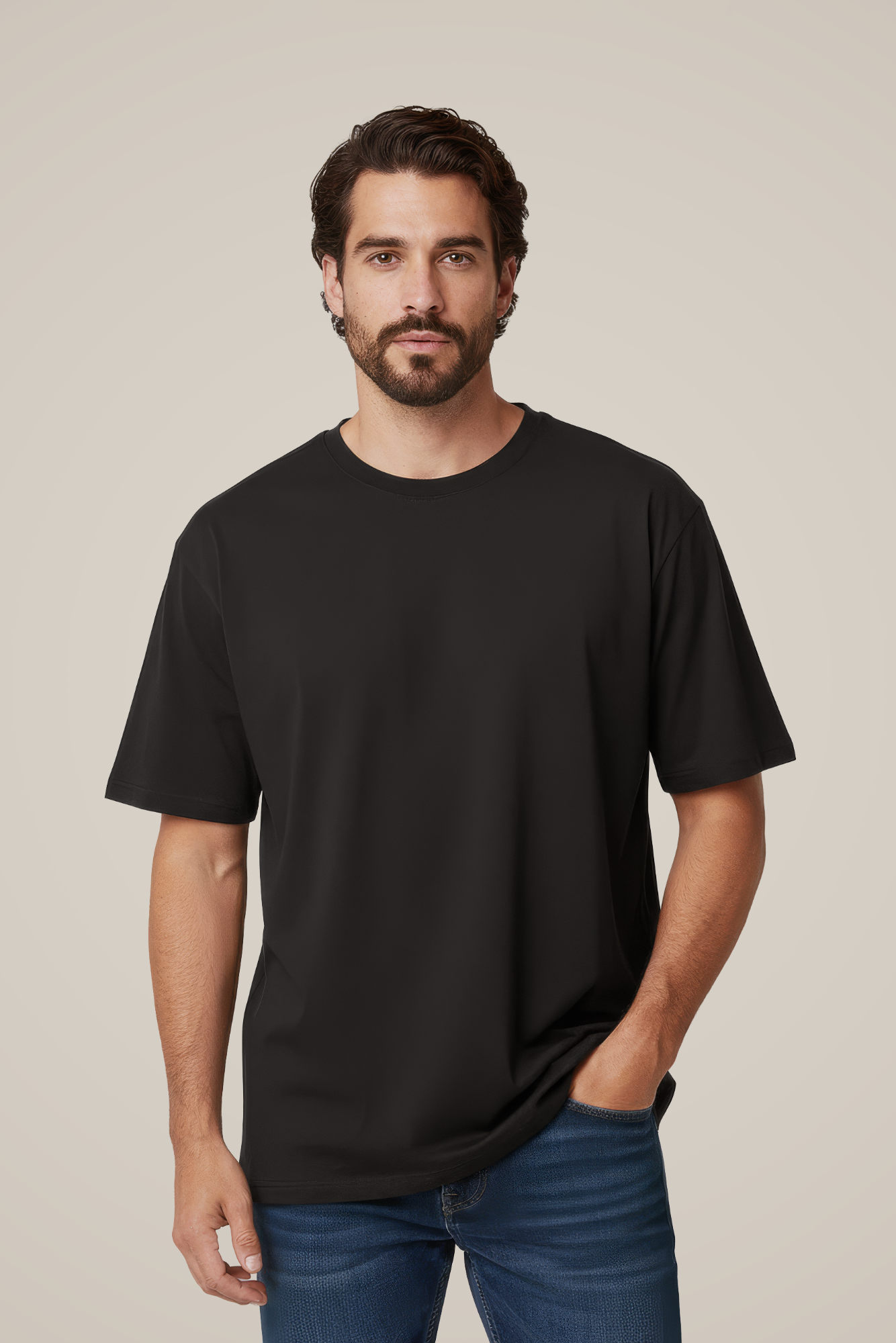 Camiseta Oversized Suedine