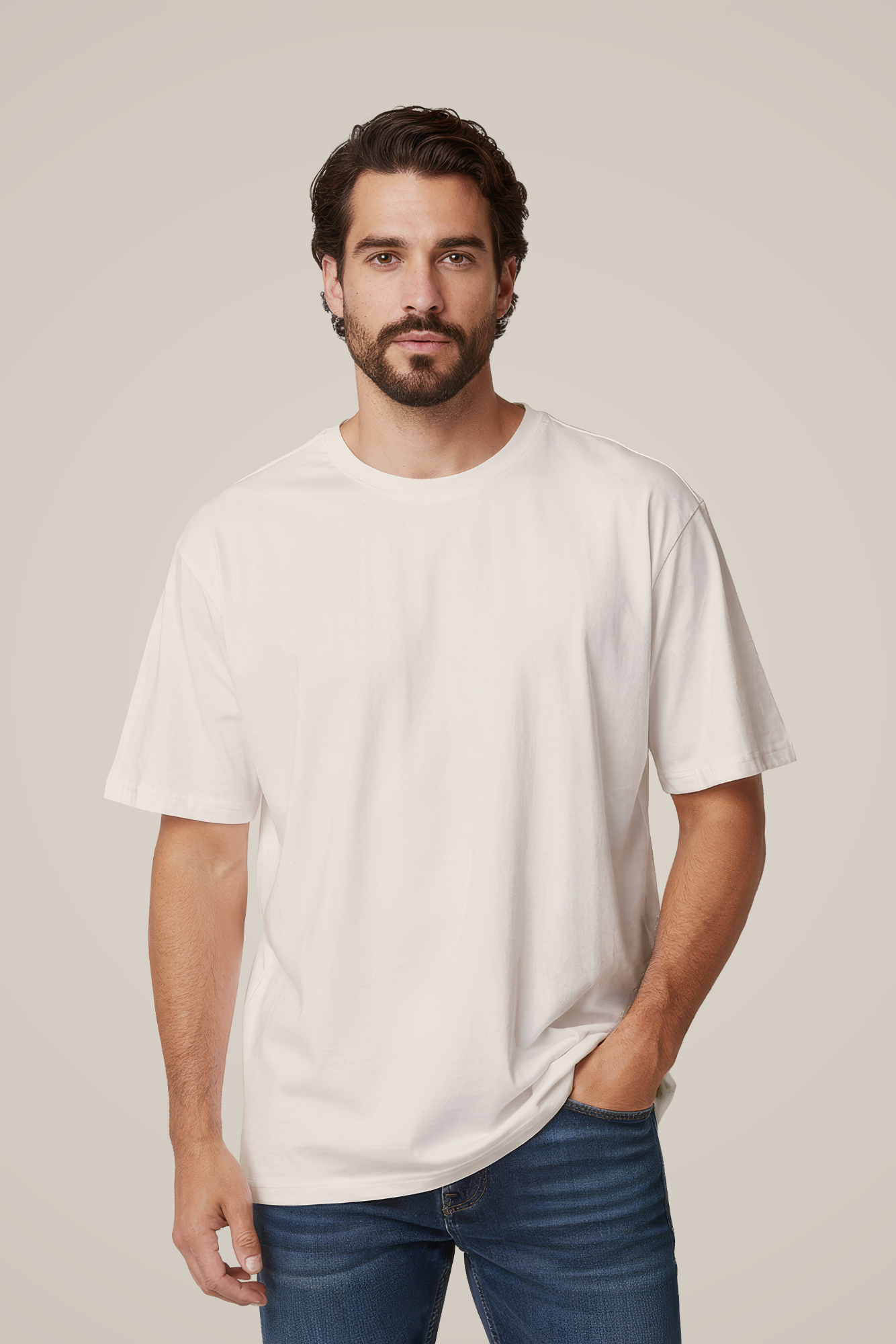 Camiseta Oversized Suedine