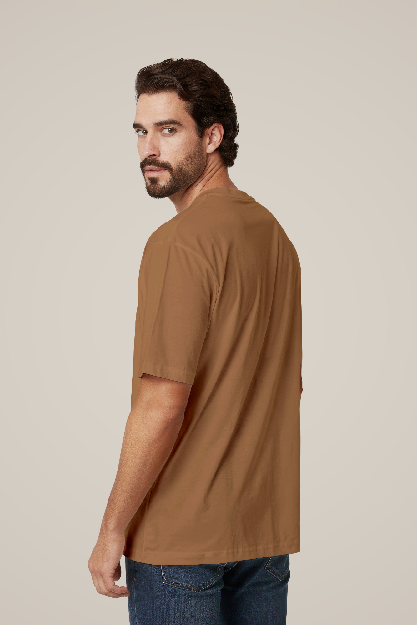 Camiseta Oversized Suedine
