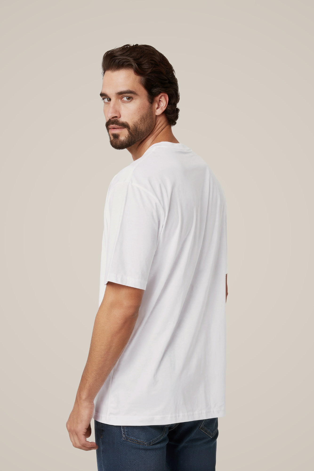 Camiseta Oversized Suedine