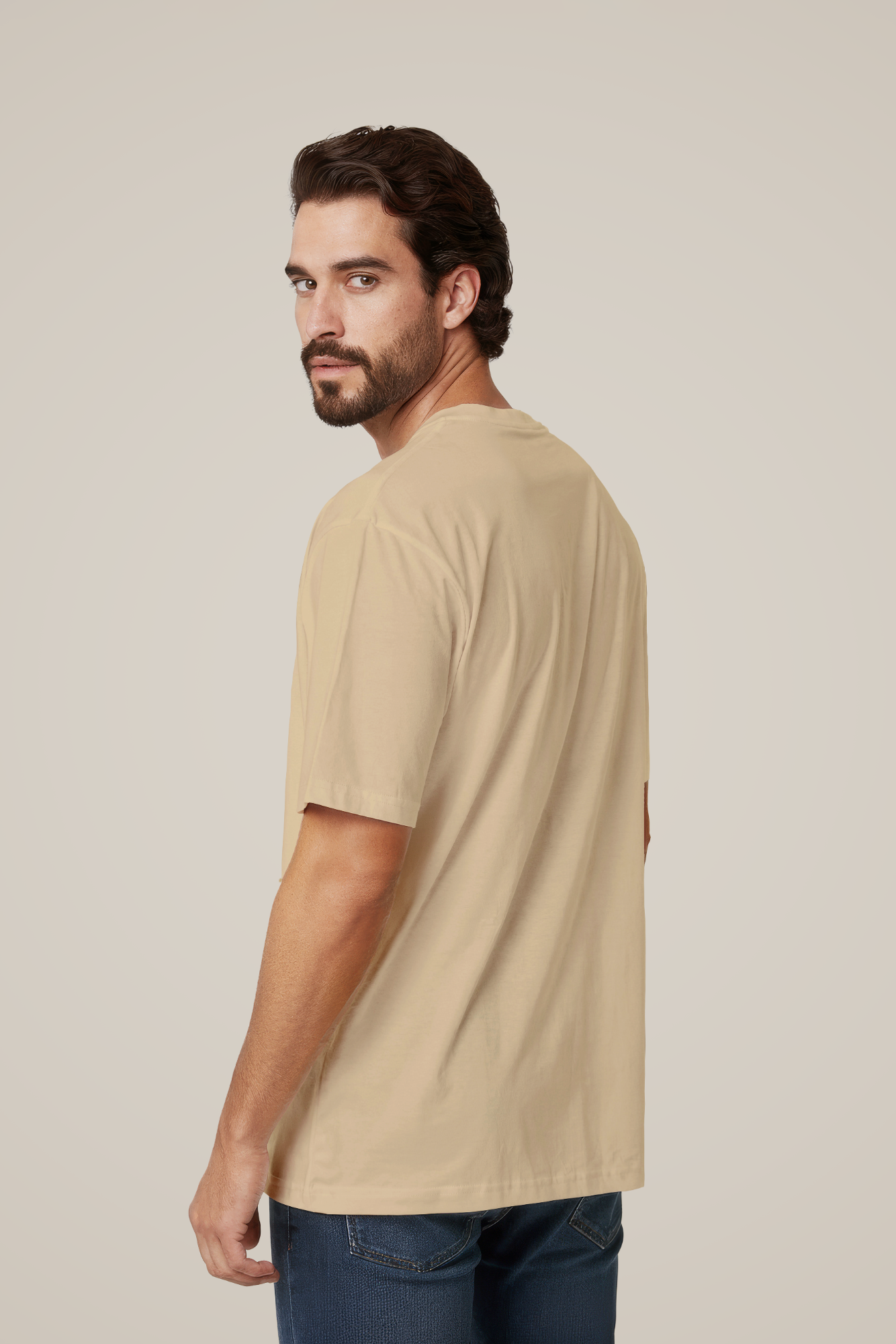 Camiseta Oversized Suedine