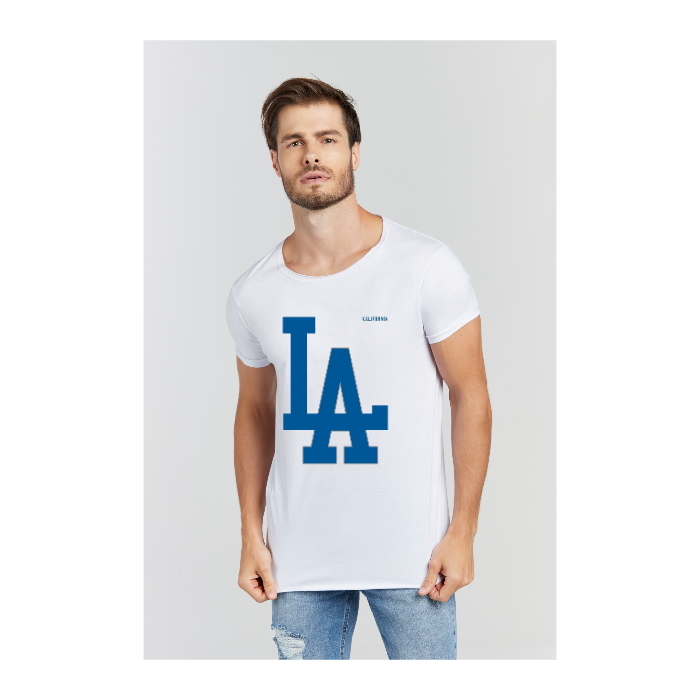 Camiseta Longline Branco