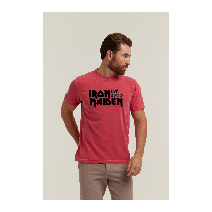 Camiseta Estonada Vermelho