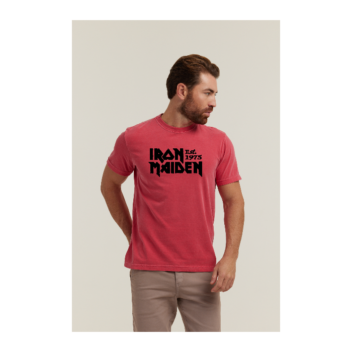 Camiseta Estonada Vermelho