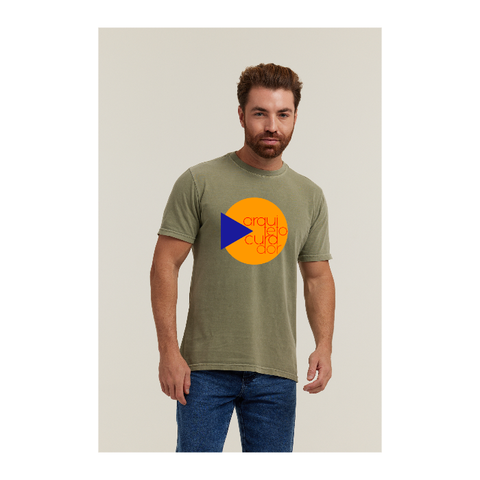 Camiseta Estonada Verde Militar