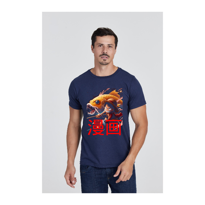 Camiseta Básica Azul Marinho