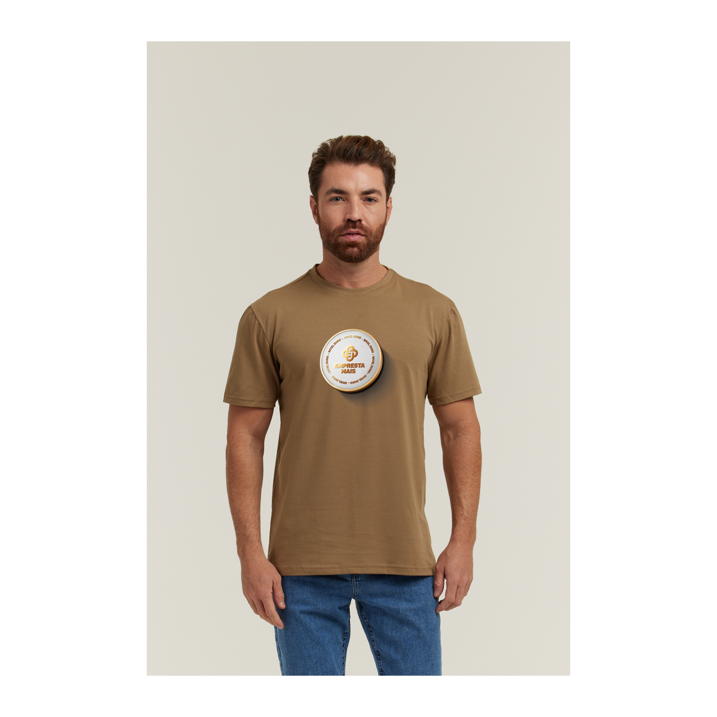 Camiseta Pima Verde Militar