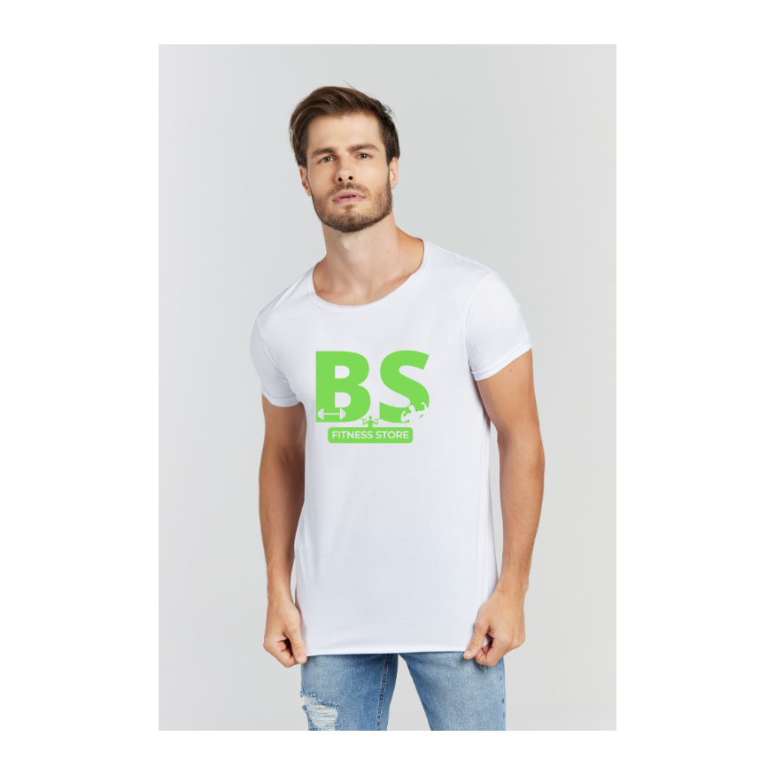 Camiseta Longline Branco
