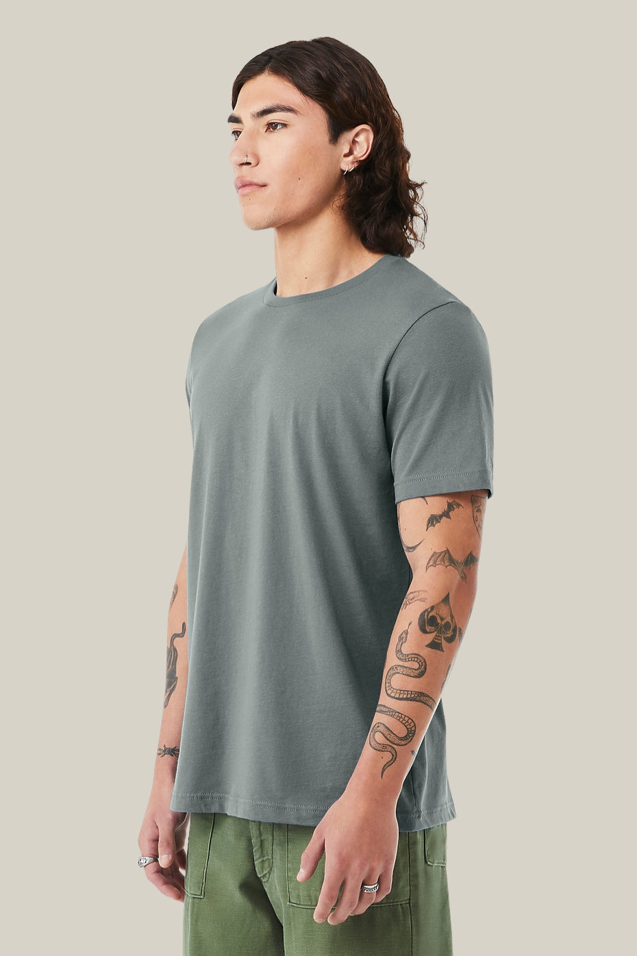 Camiseta Tech Modal Cinza Heavy Metal