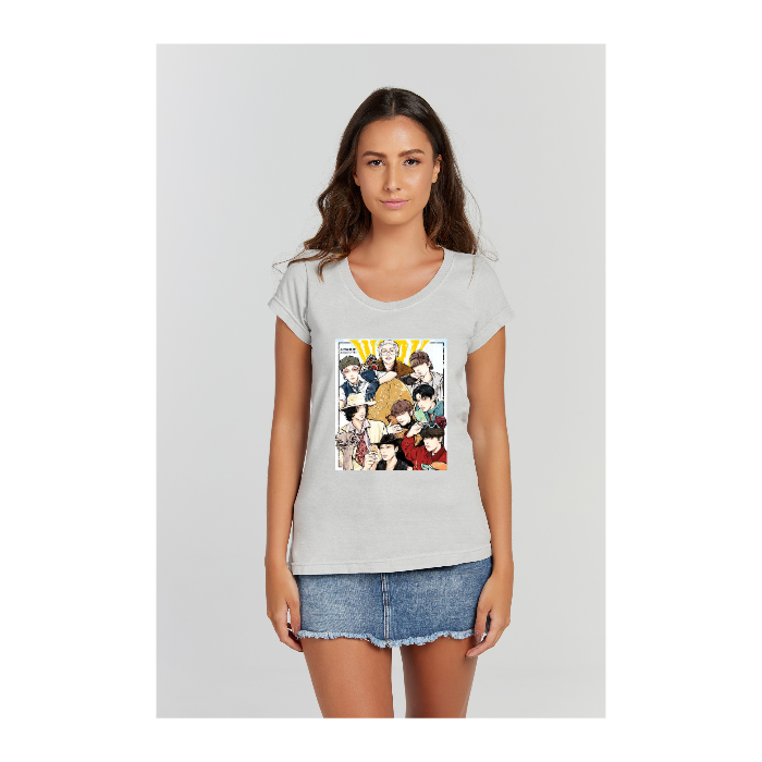 Baby long Estonada Branco Gelo