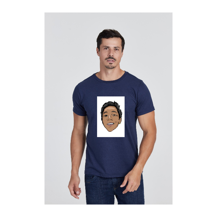Camiseta Básica Azul Marinho