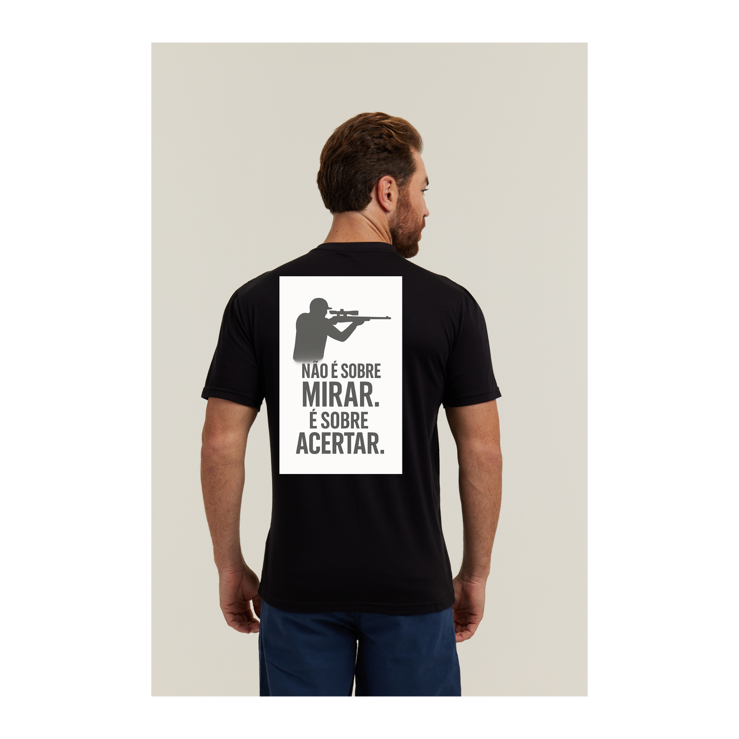 Camiseta Pima Preto