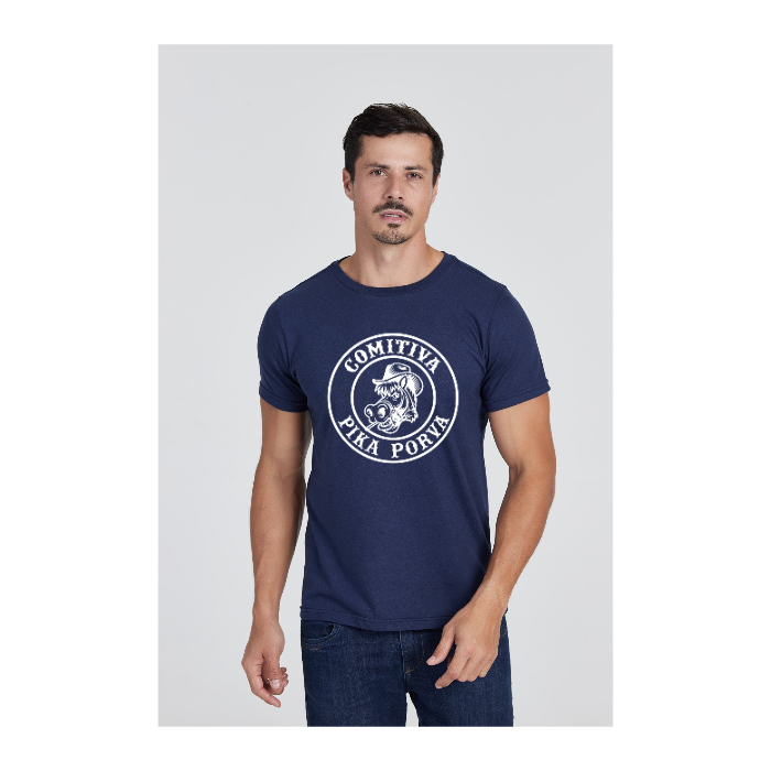 Camiseta Básica Azul Marinho