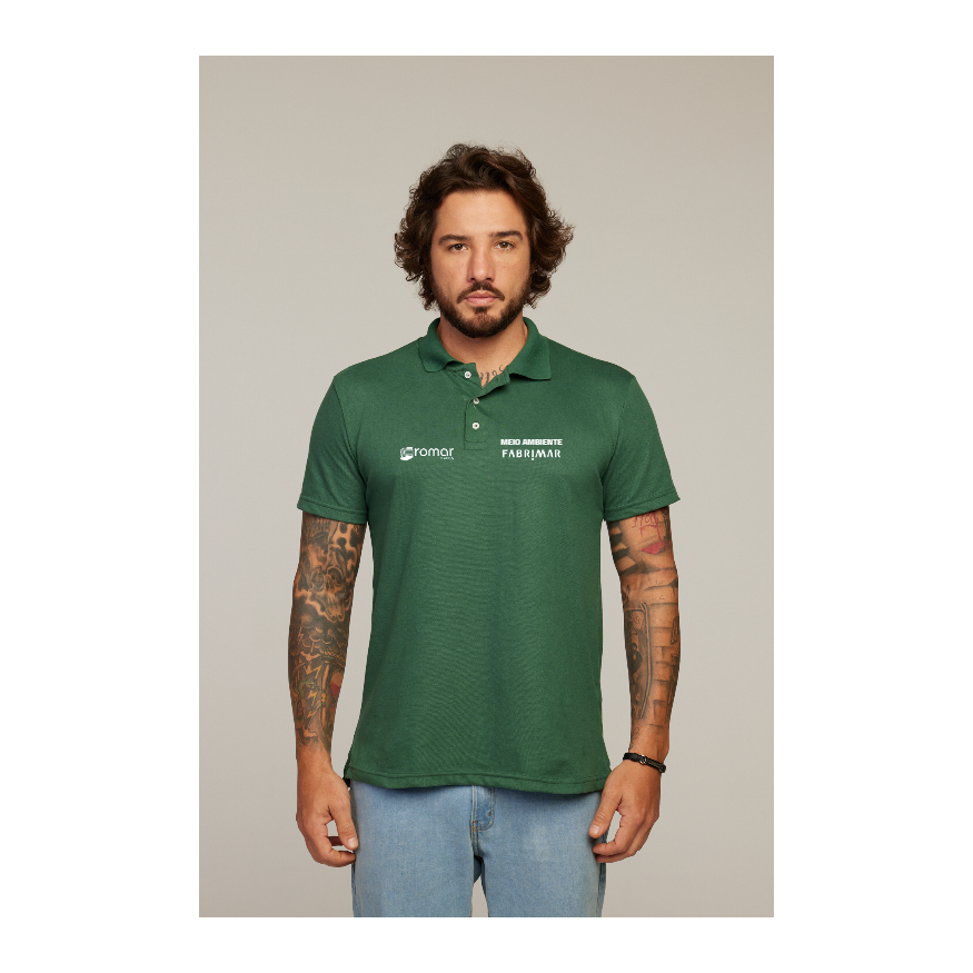 Camisa Polo Verde Musgo