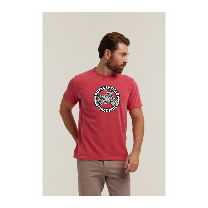 Camiseta Estonada Vermelho