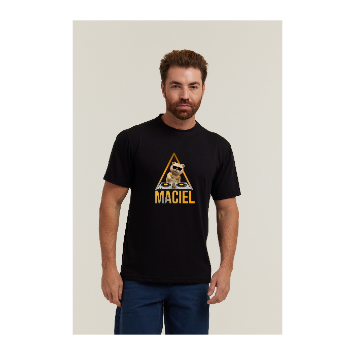 Camiseta Pima Preto