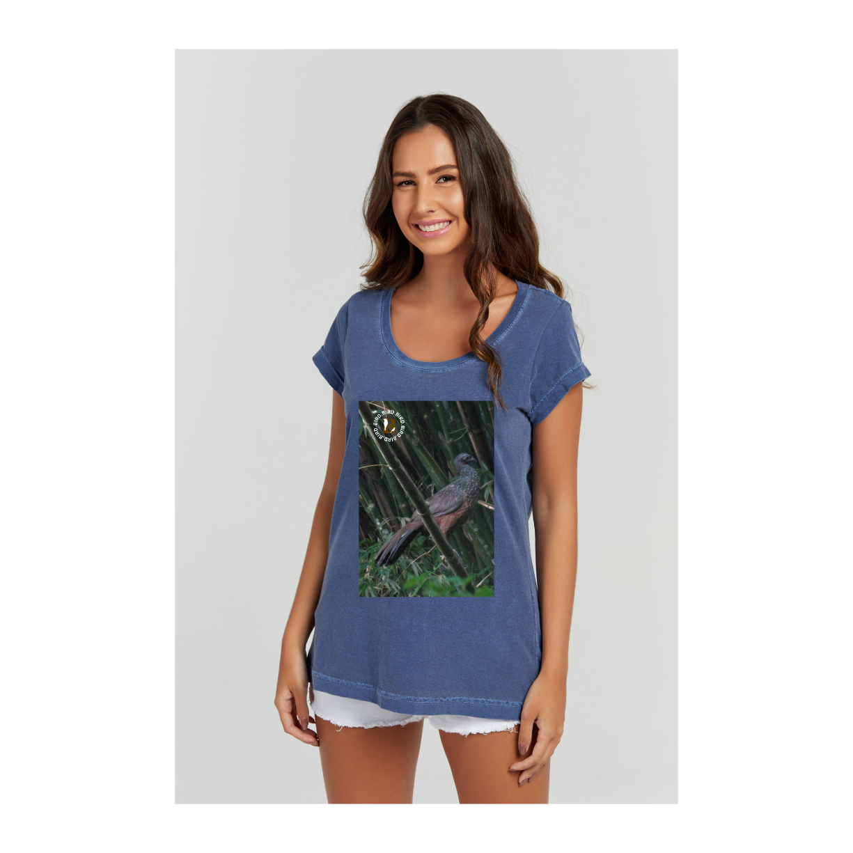 Baby long Estonada Azul Marinho