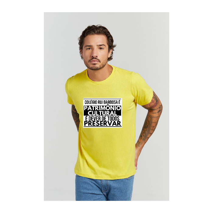Camiseta Premium Amarelo Canário