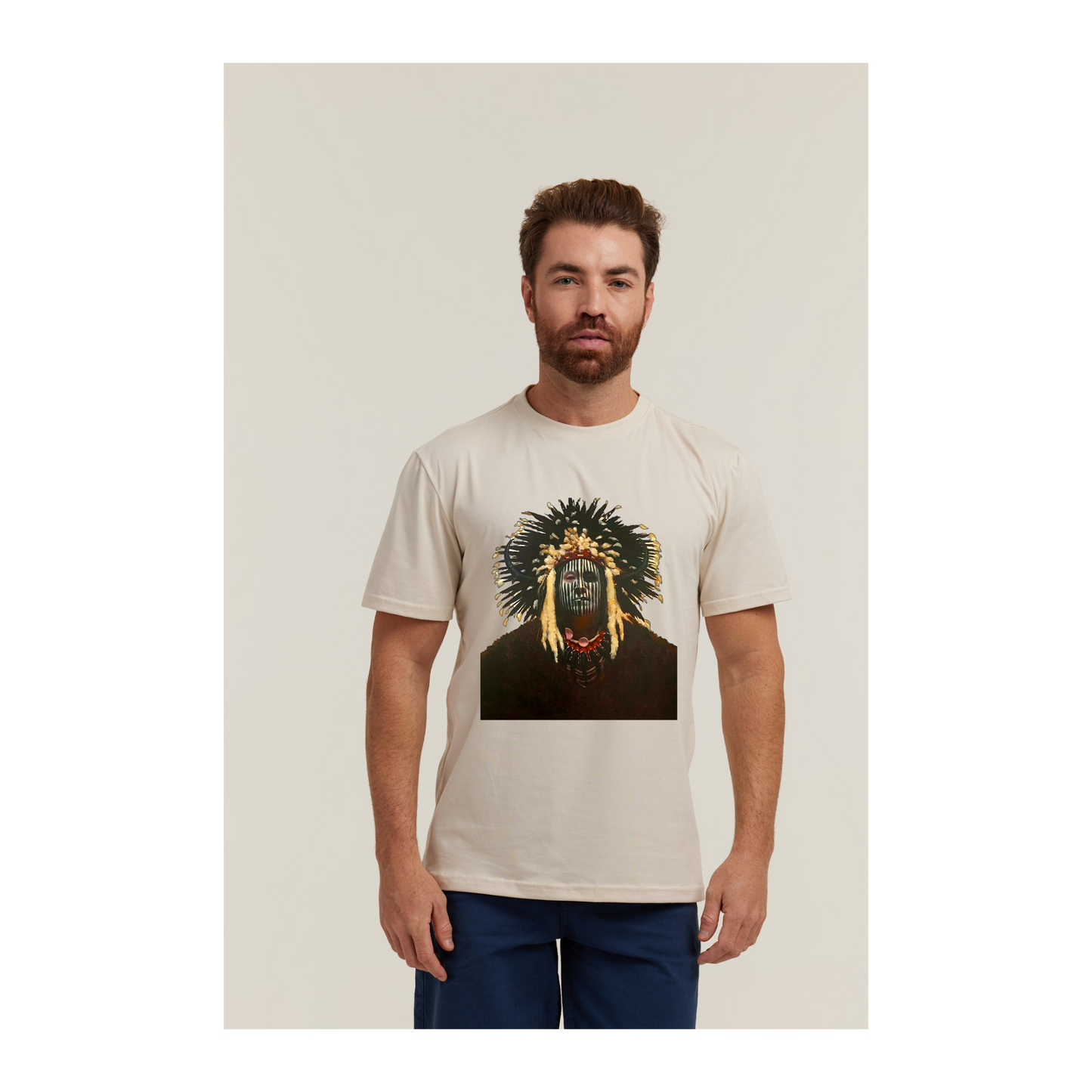Camiseta Pima Areia