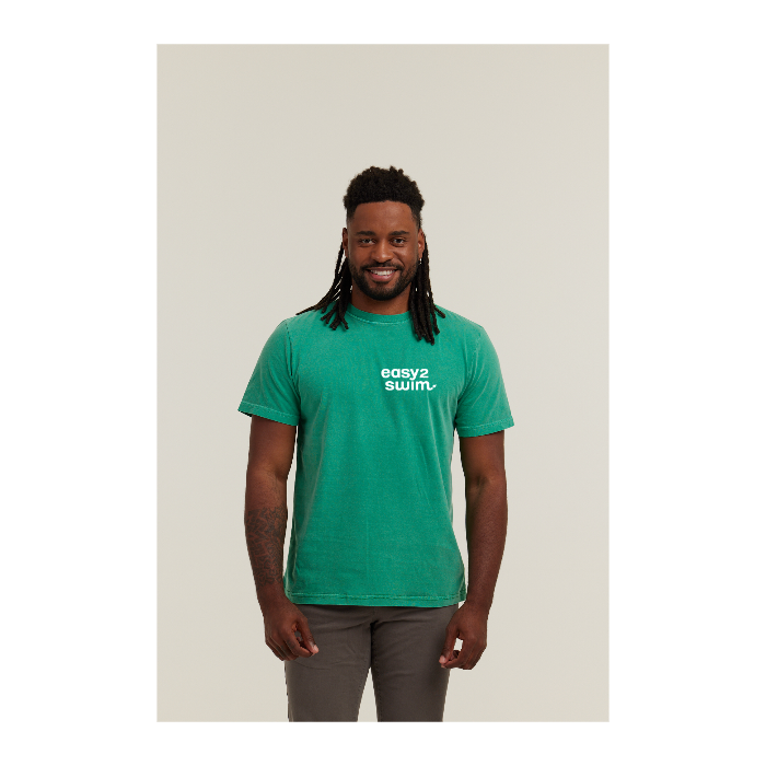 Camiseta Estonada Verde Bandeira