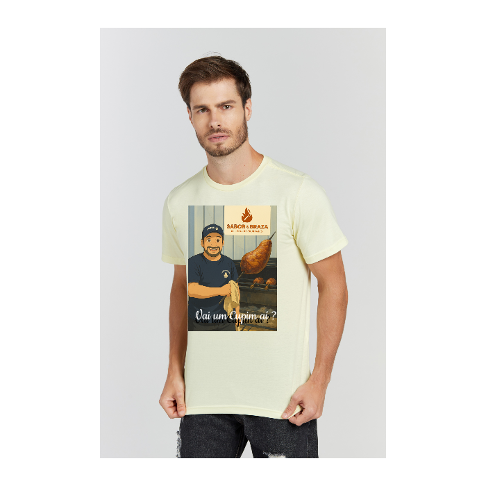 Camiseta Premium Amarelo Bebê