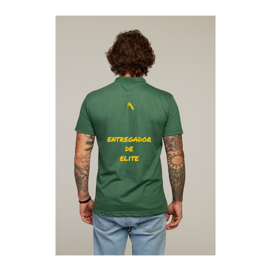 Camisa Polo Verde Musgo