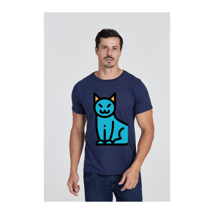 Camiseta Básica Azul Marinho