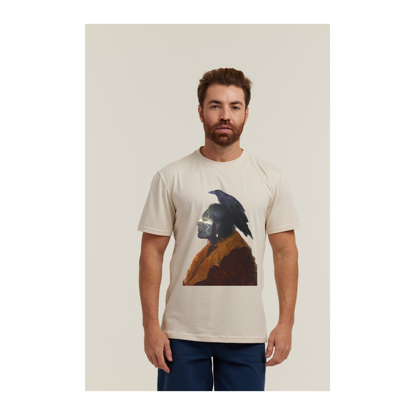 Camiseta Pima Areia