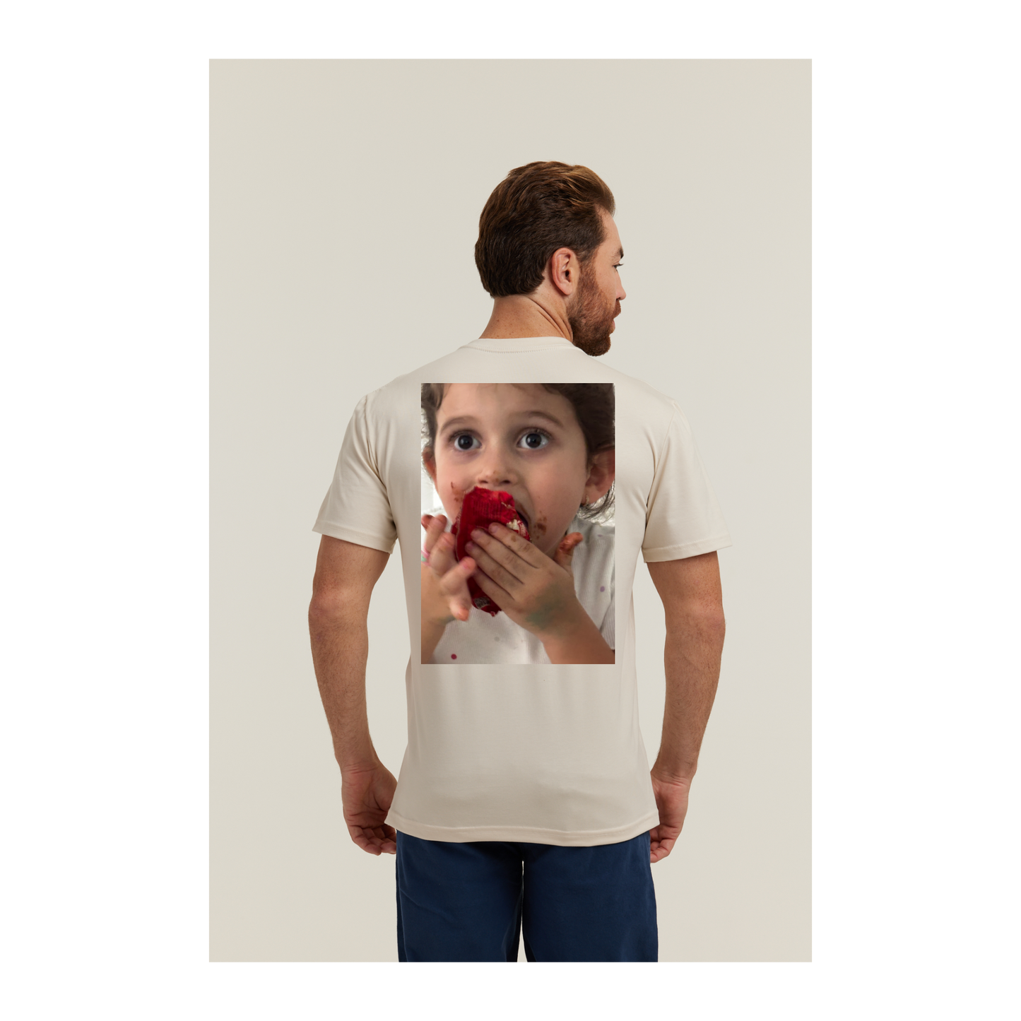Camiseta Pima Areia