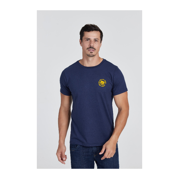 Camiseta Básica Azul Marinho