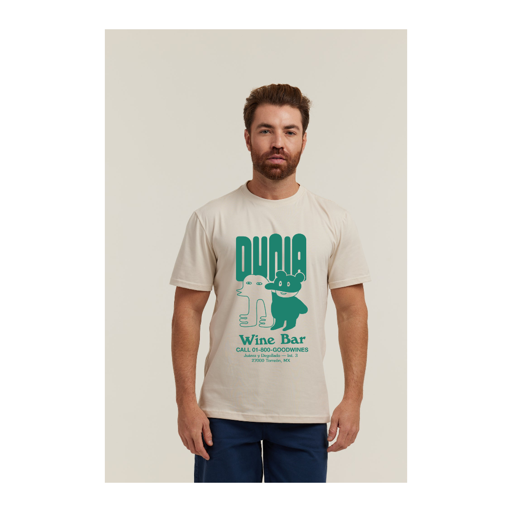 Camiseta Pima Areia