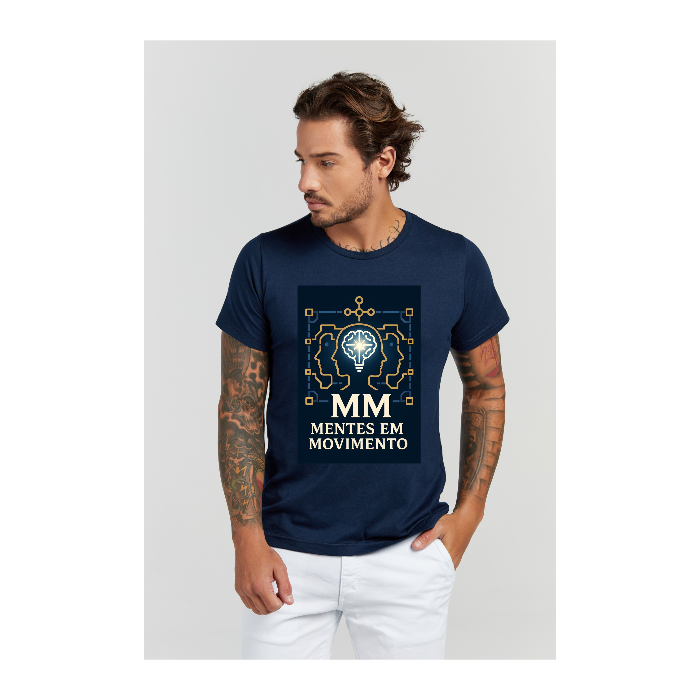 Camiseta Premium Azul Marinho