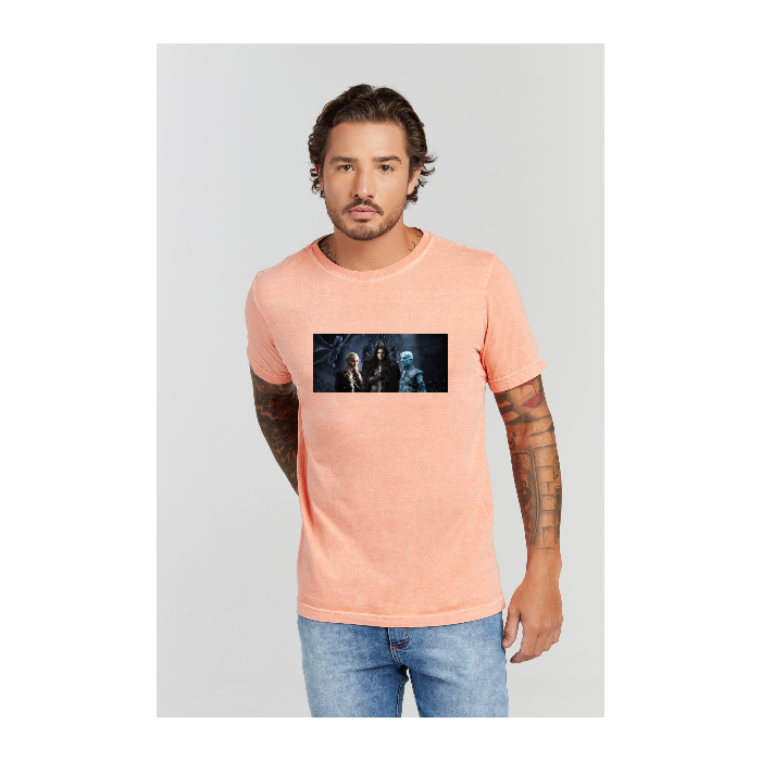 Camiseta Estonada Laranja