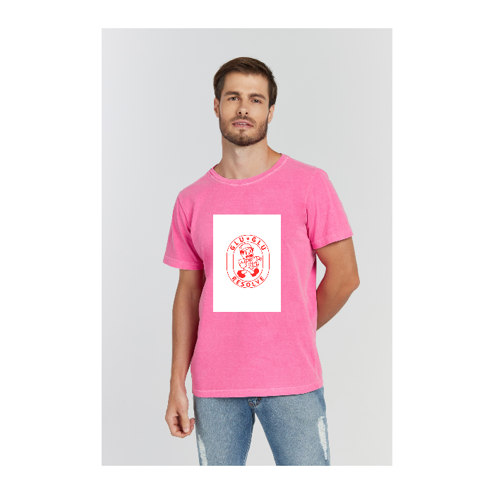 Camiseta Estonada Rosa Pink