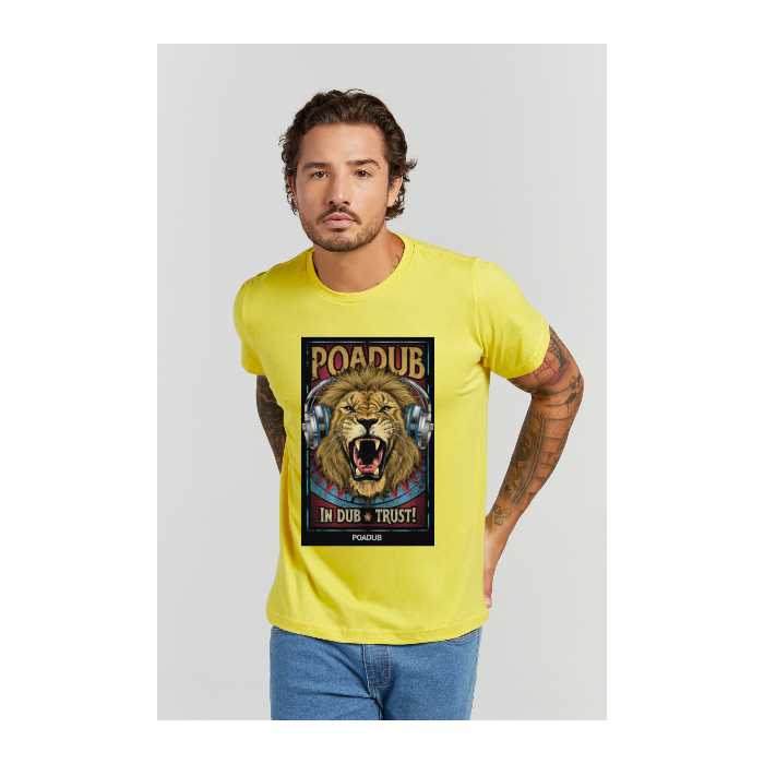 Camiseta Premium Amarelo Canário