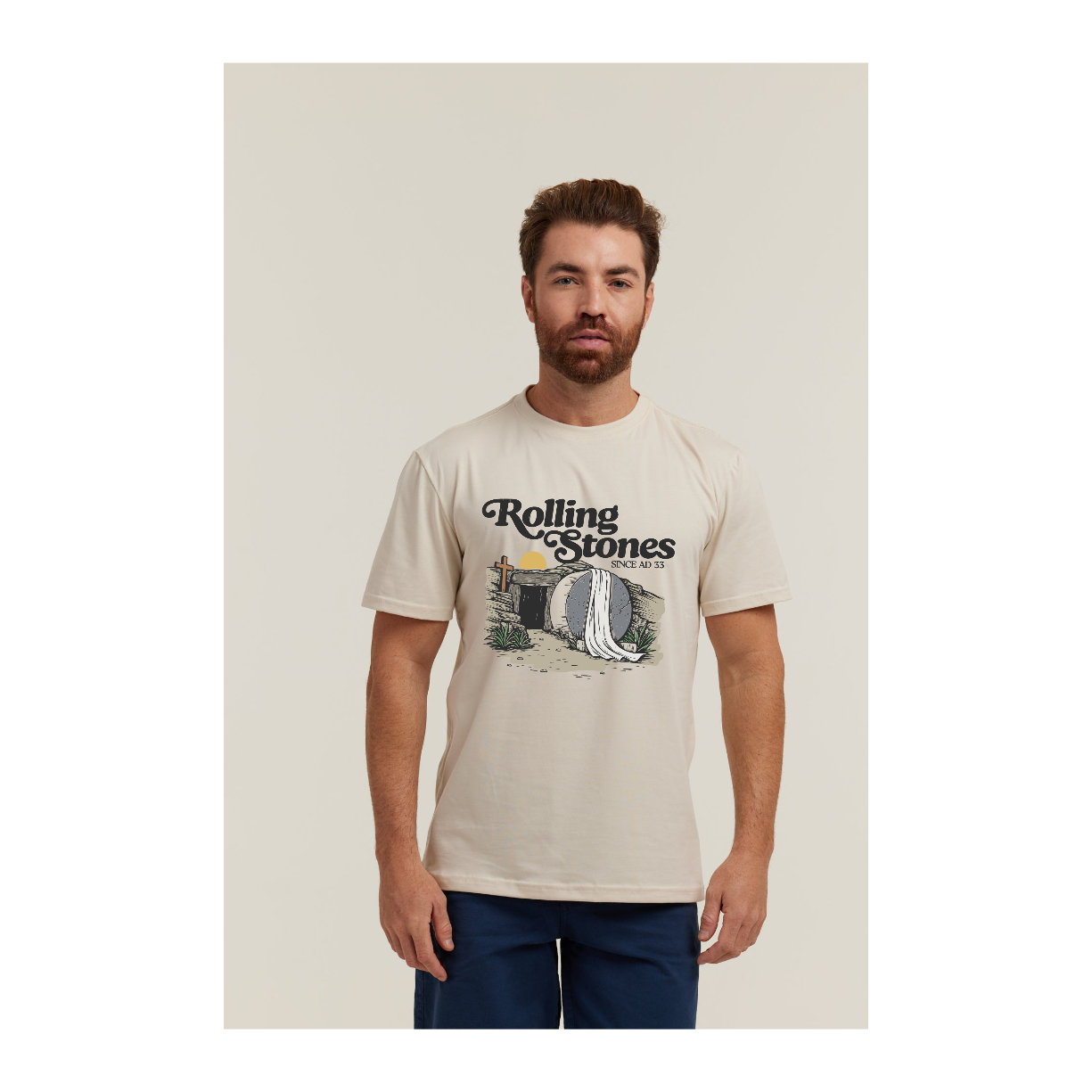 Camiseta Pima Areia