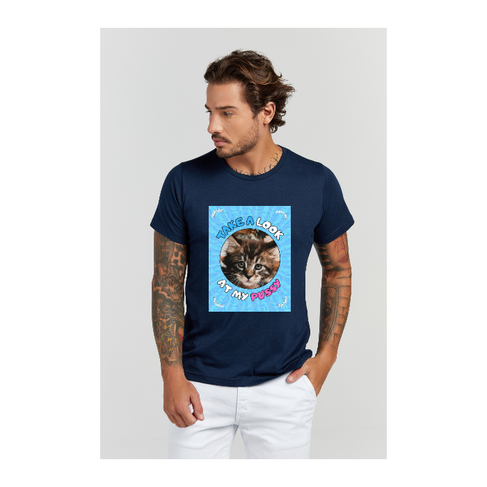 Camiseta Premium Azul Marinho