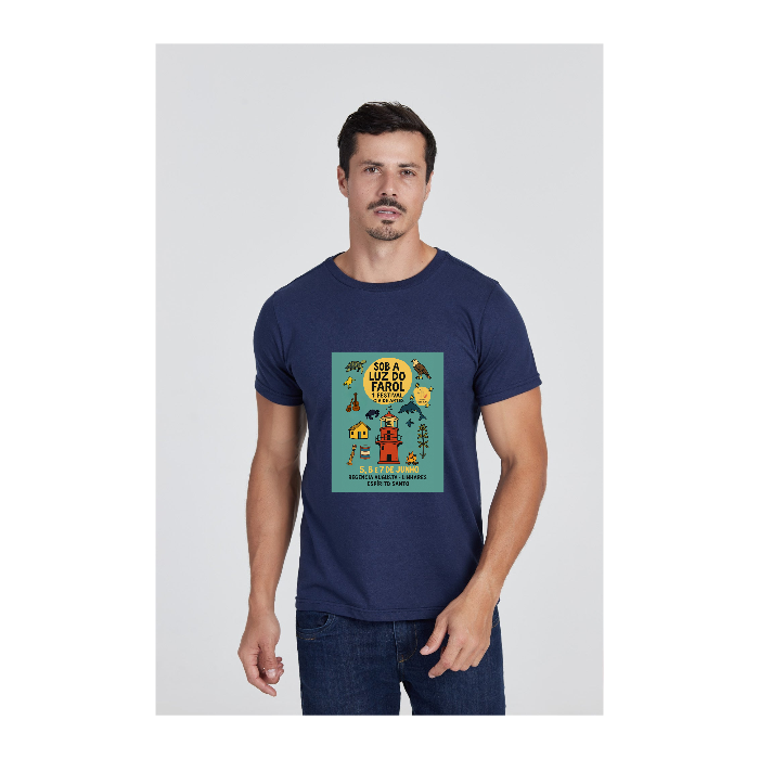 Camiseta Básica Azul Marinho
