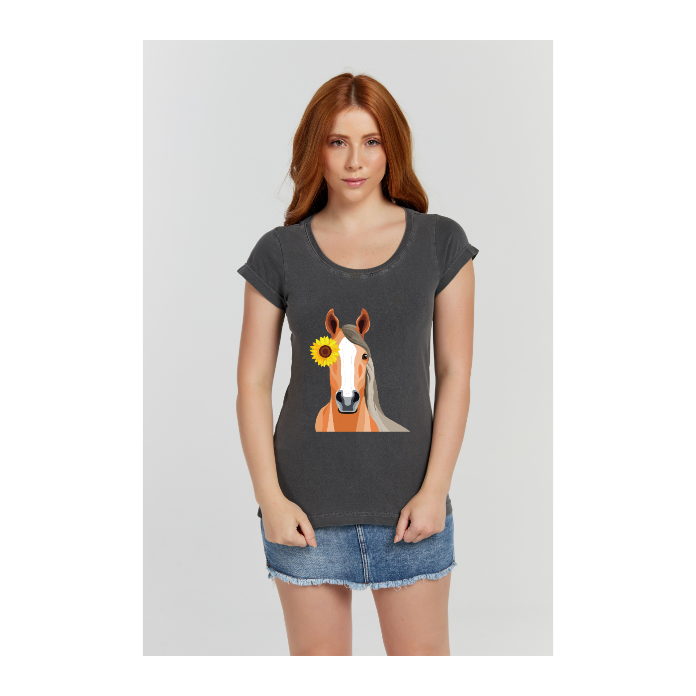 Baby long Estonada Cinza Chumbo