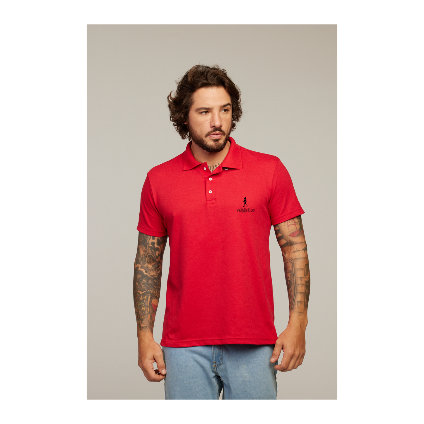 Camisa Polo Vermelho