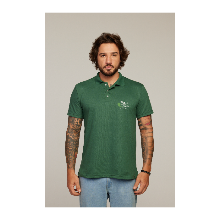 Camisa Polo Verde Musgo