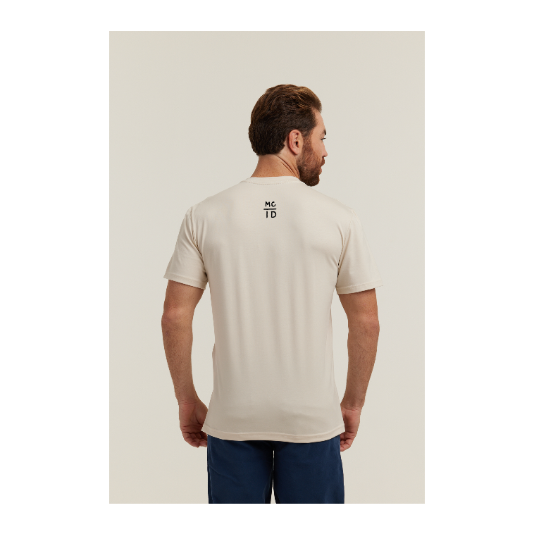 Camiseta Pima Areia