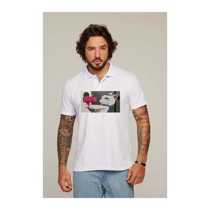 Camisa Polo Branca