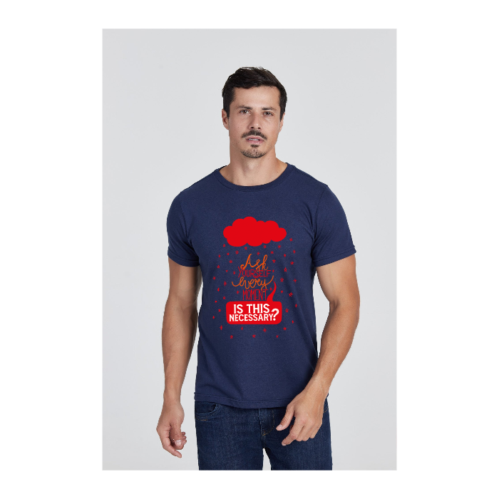 Camiseta Básica Azul Marinho