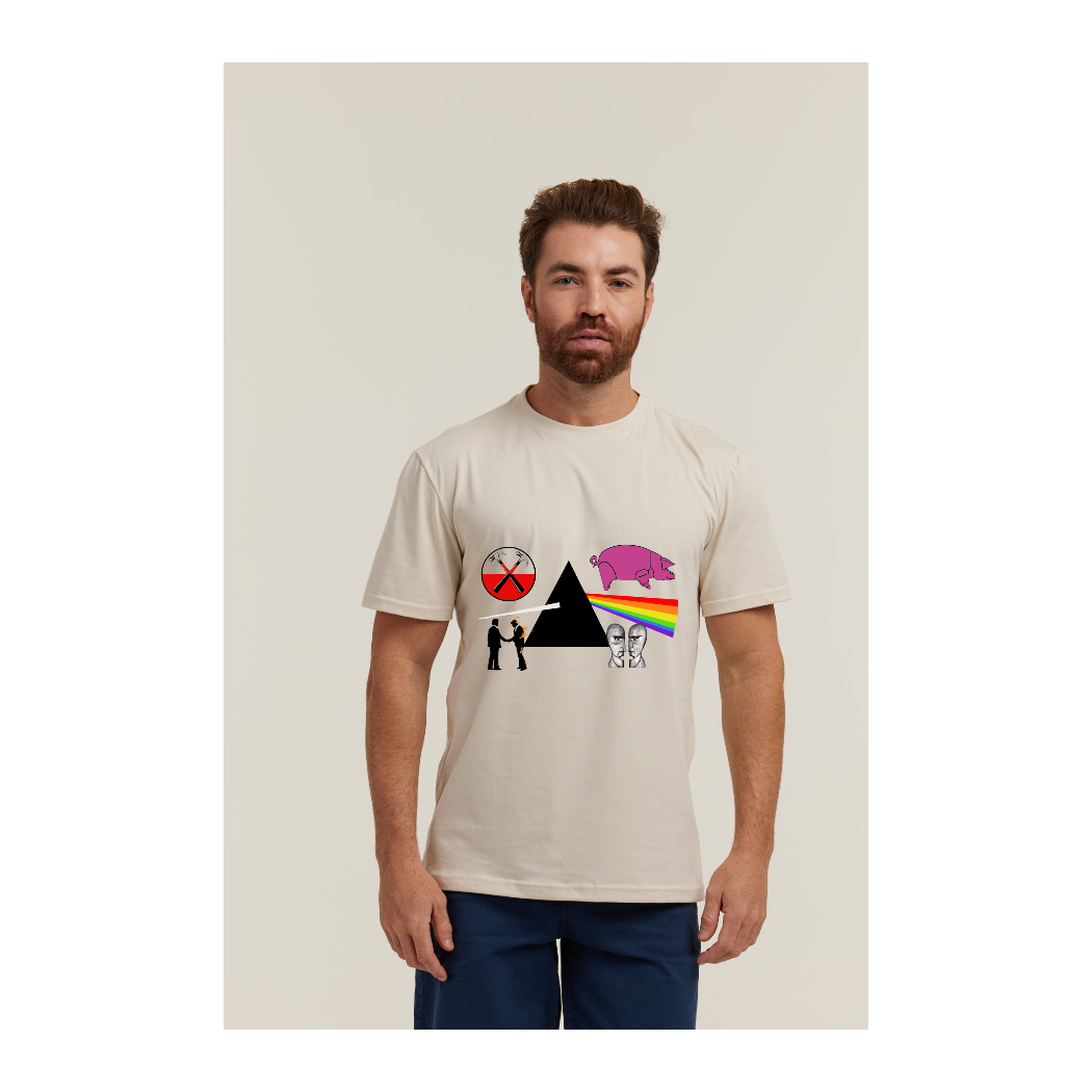 Camiseta Pima Areia