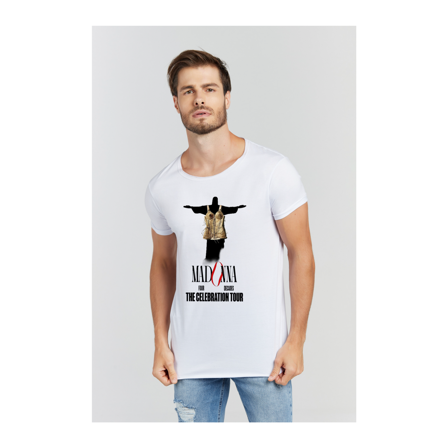 Camiseta Longline Branco