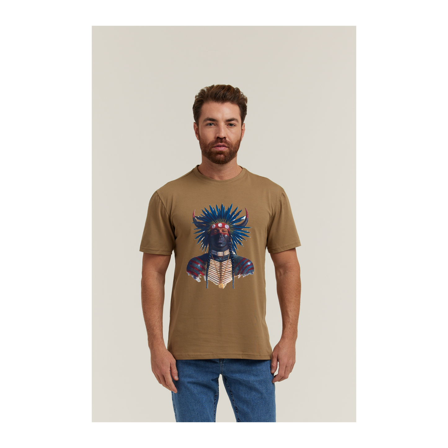 Camiseta Pima Verde Militar