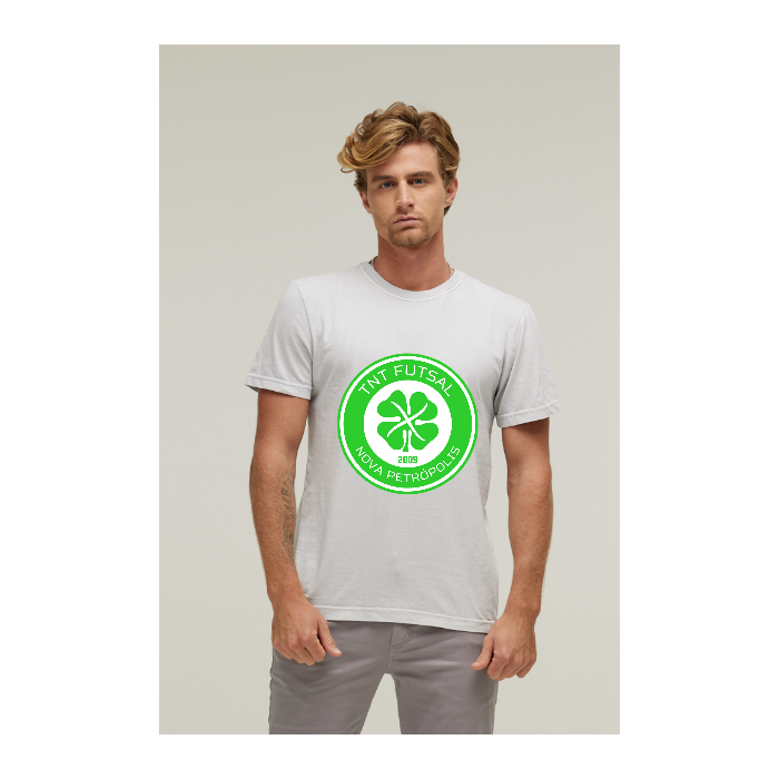 Camiseta Estonada Branco Gelo