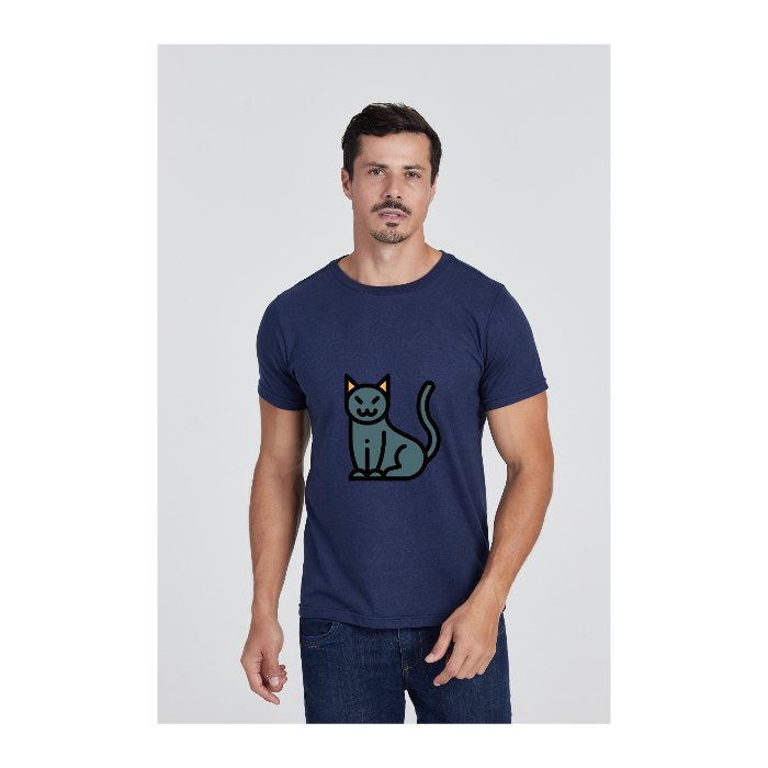 Camiseta Básica Azul Marinho